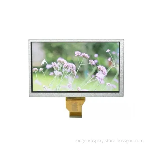 8" 50-Pin 800X480 TFT Display Without Touchscreen
